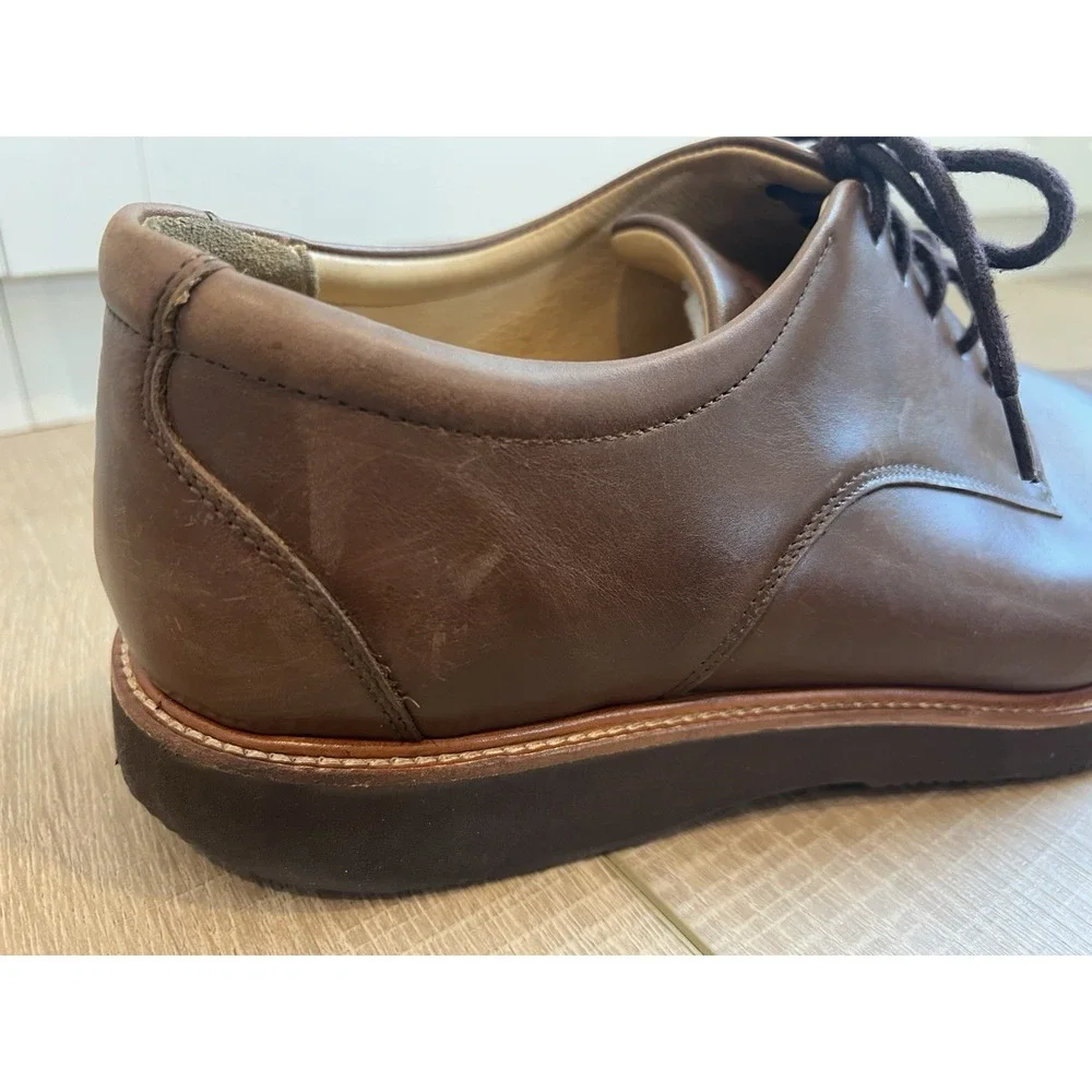 Samuel Hubbard Hubbard‎ Free Men 13W Brown Leather Vibram Oxford M2100-041